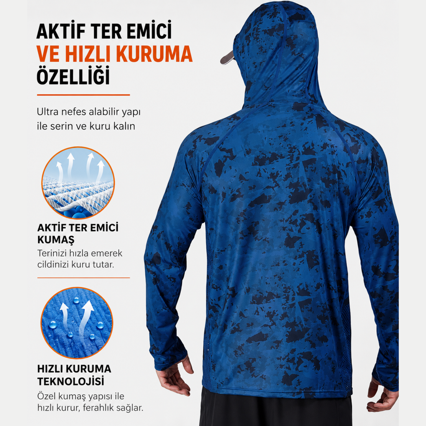 Stilora™ UPF 50+ Hoodie